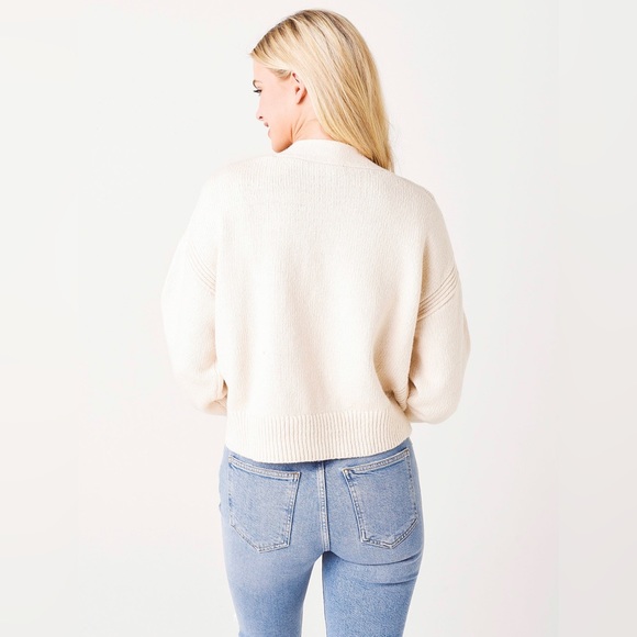 NEW!! ALC Cream Vincent Cardigan Sweater, L - Picture 6 of 17